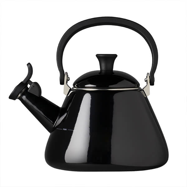 Photos - Kettle / Teapot Le Creuset Black Kone Kettle 