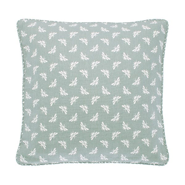 Walton Co Moss Bee Poly Fill Cushion