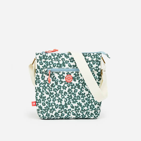 Brakeburn Leopard Floral Cross Body Bag