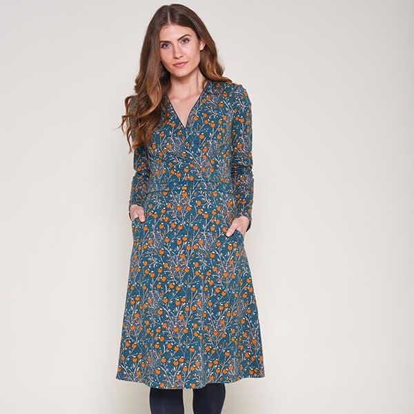 Brakeburn Berry Trail Wrap Dress Size 14 Harts of Stur