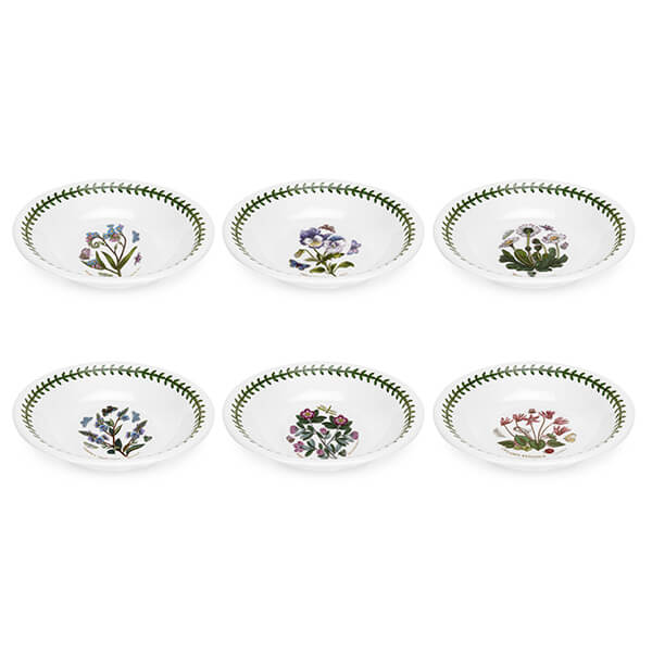 Photos - Salad Bowl / Serving Platter Portmeirion Botanic Garden Bowl Set of 6