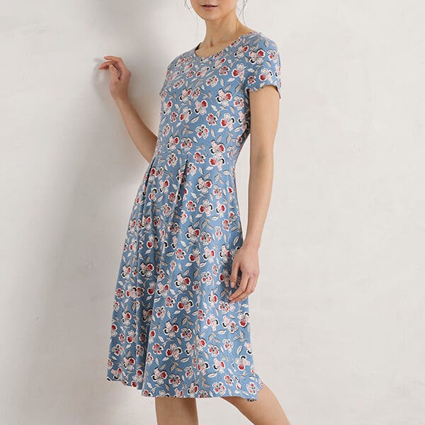 Seasalt Riviera Dress II Papercut Floral Tide Harts of Stur