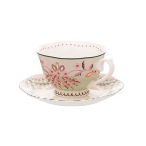 Cath Kidston Friendship Gardens Teacup & Saucer