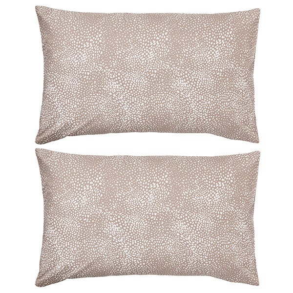 Photos - Pillowcase Joules Feathers Standard  Pair Chalk 