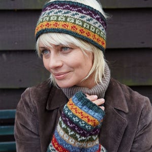 Pachamama Elveden Headband & Handwarmers Set