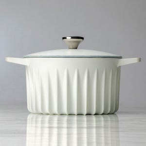 Fireup Cast Iron White 5L Dutch Oven