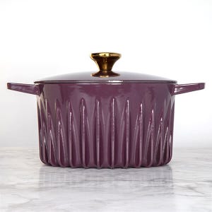 Fireup Cast Iron Purple 5L Dutch Oven