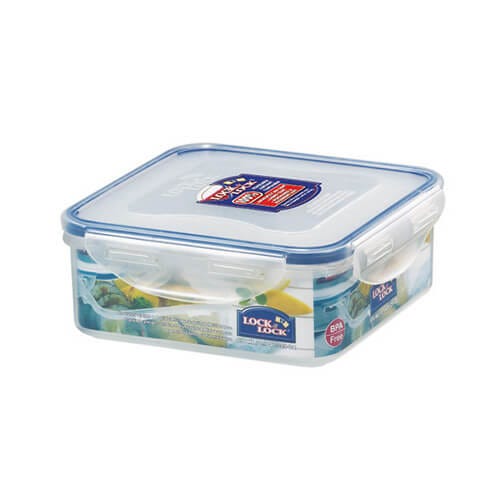 Photos - Food Container Lock&Lock Lock & Lock 870ml Square Storage Container 