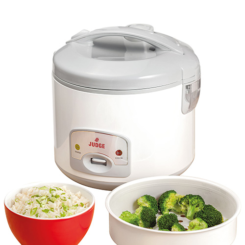 Judge Large Electric Rice Cooker and Steamer with Removable Non-Stick Rice Pot 1.8L 