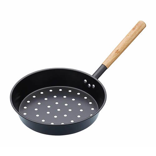 Photos - Bakeware Kitchen Craft KitchenCraft Chestnut Pan Carbon Steel 