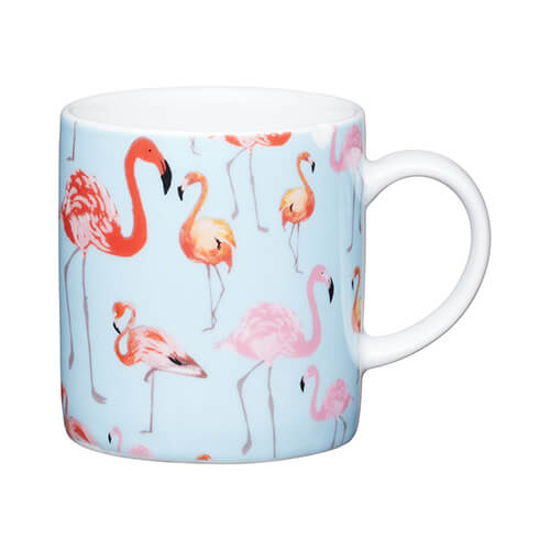 Photos - Mug / Cup Kitchen Craft KitchenCraft Flamingo Porcelain Espresso Mug 