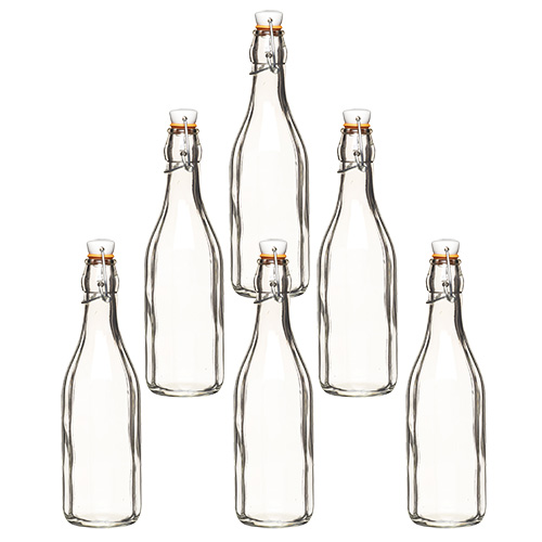Home Made 500ml Cordial Bottle Set Of 6