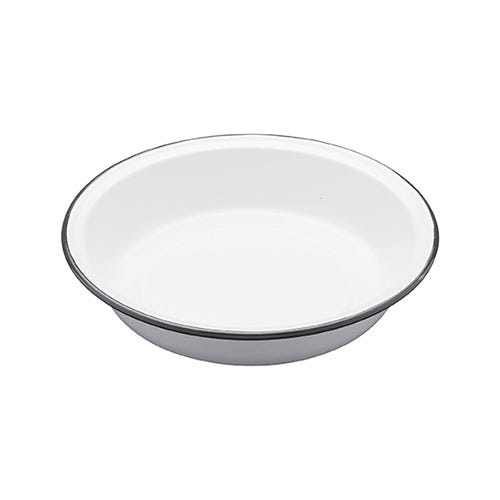 Photos - Bakeware Living Nostalgia Enamel 22cm Round Pie Dish