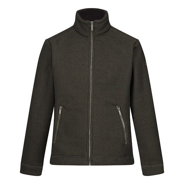 Regatta Mens Garrian II Fleece Dark Khaki