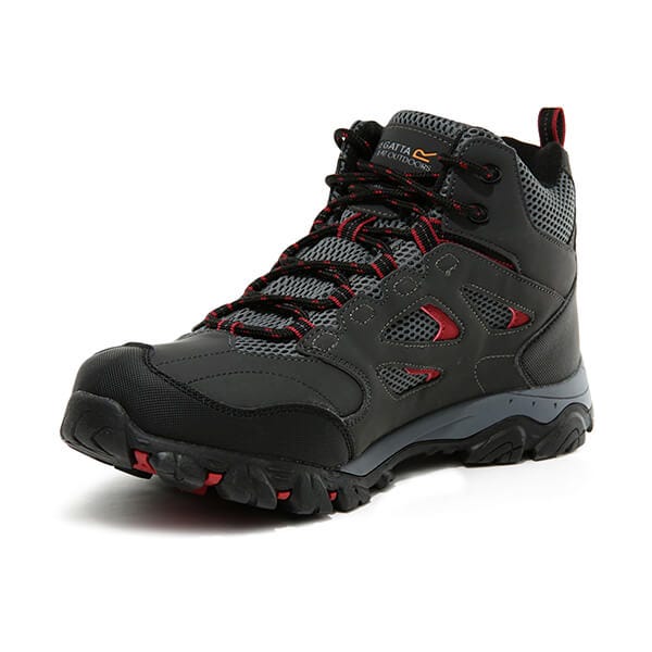 Regatta Men s Holcombe IEP Mid Walking Boots Ash Rio Red Harts of Stur