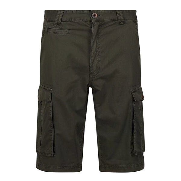 Regatta Mens Shorebay Vintage Look Cargo Shorts Dark Khaki