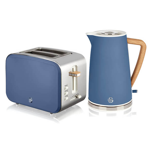 Blue swan kettle and toaster store