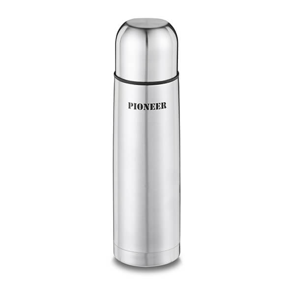 Pioneer Flasks SVC-600S 600ml Insulated jug 18/10 Stainless Steel Silver/Black 