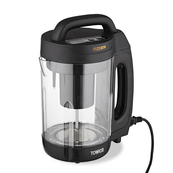 Tower 1.6 Litre Transparent Vizion Soup Maker T12067 Harts of Stur
