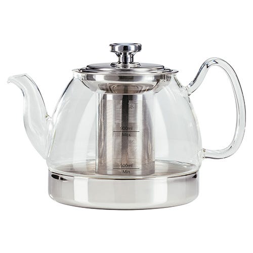 Judge Hob Top Induction Glass Teapot