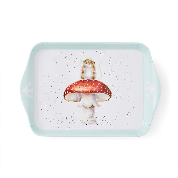 Wrendale Designs Fun-gi Scatter Tray Melamine Mini Tray Mouse Mushroom