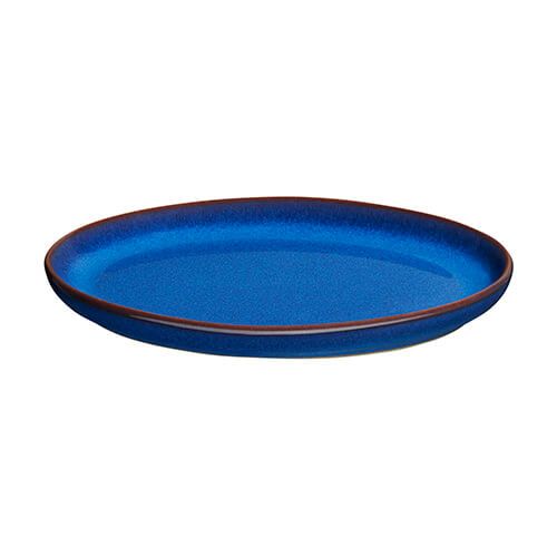 Denby Imperial Blue Small Oval Tray