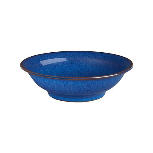 Denby Imperial Blue Small Shallow Bowl