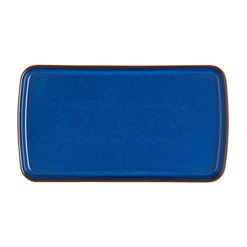 Denby Imperial Blue Small Rectangular Platter