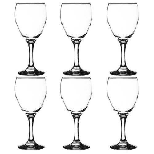 Ravenhead Essentials 250ml Set Of 6 White Wine Glasses