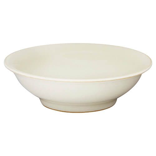 Denby Linen Large Shallow Bowl