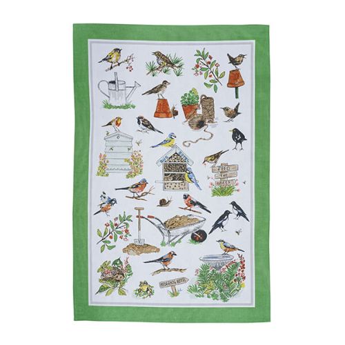 Ulster Weavers Garden Birds Cotton Tea Towel