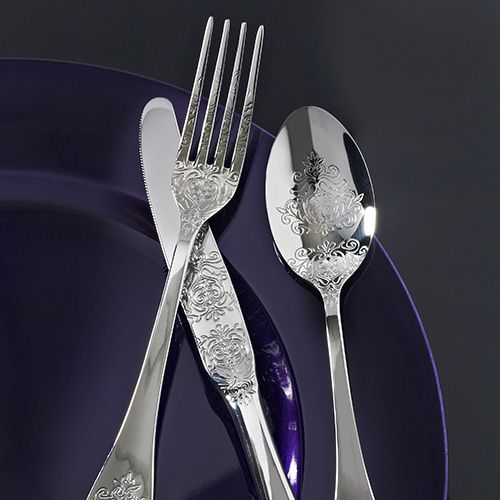 Viners High Fashion Baroque 16 Piece Cutlery Set