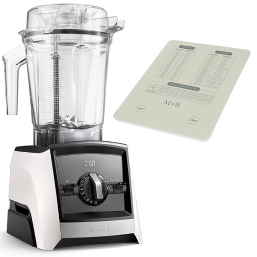 Vitamix A2500i Ascent Series Blender White With Free Gift