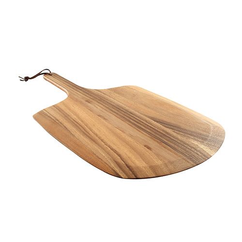 T&G Baroque Pizza Paddle in Rustic Acacia