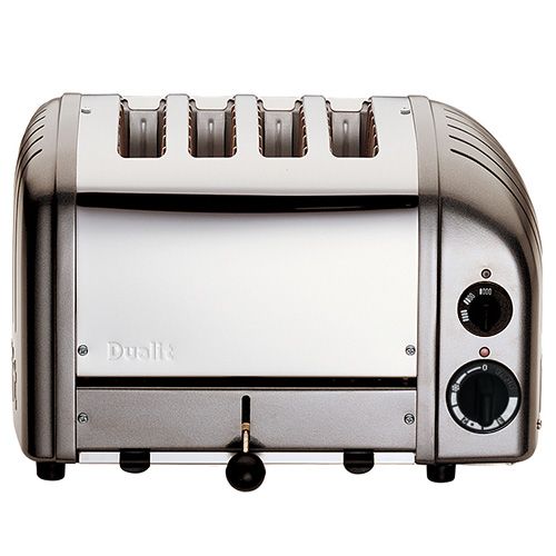 Dualit Classic Vario AWS Metallic Charcoal 4 Slot Toaster
