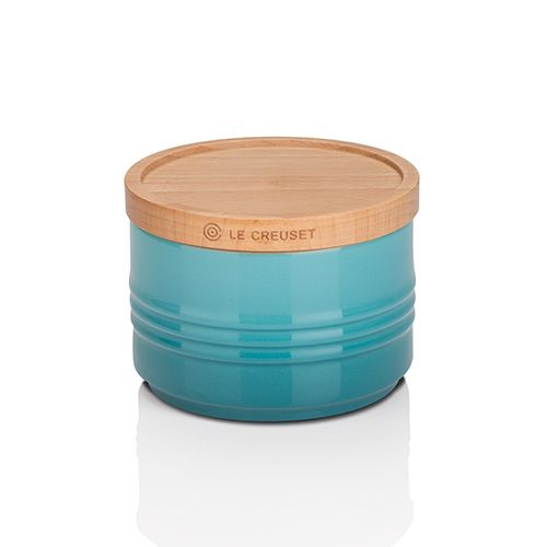 Le Creuset Teal Stoneware Small Storage Jar 3 for 2