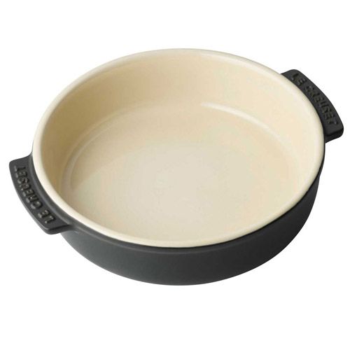 Le Creuset Satin Black Stoneware 14cm Tapas Dish