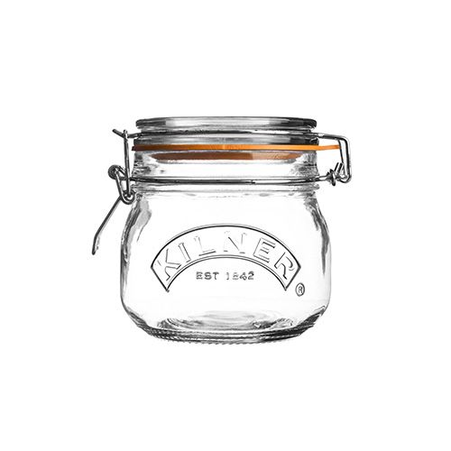 Kilner Clip Top Jar Round 0.5 Litre