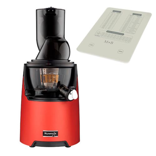 Kuvings EVO820 Evolution Cold Press Juicer Red With FREE Gift