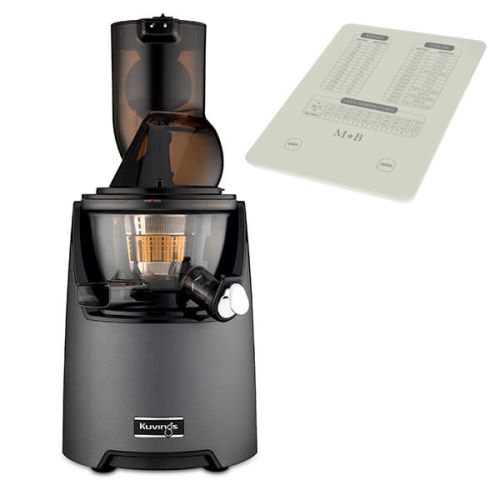 Kuvings EVO820 Evolution Cold Press Juicer Gunmetal With FREE Gift