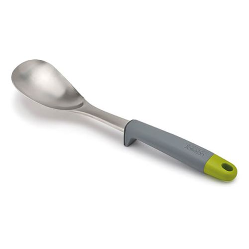 Joseph Joseph Elevate Steel Solid Spoon Grey & Green