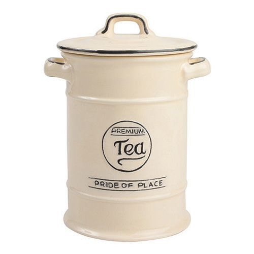 T&G Pride Of Place Tea Jar Old Cream