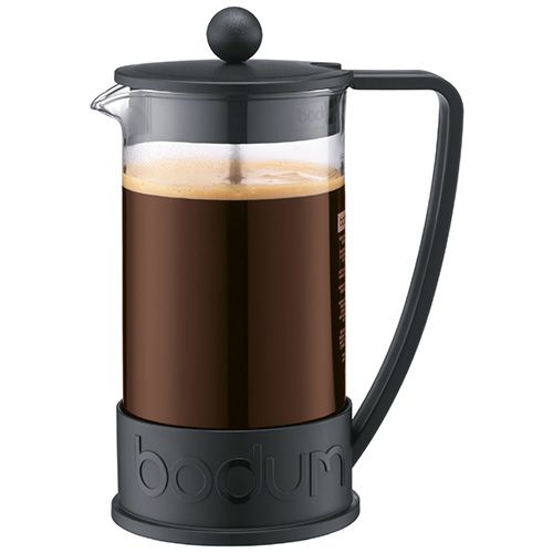 Bodum Brazil Coffee Press 8 Cup Black