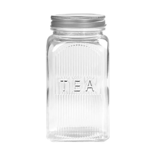 Tala Tea Glass Jar with Screw Top Lid 1250ml