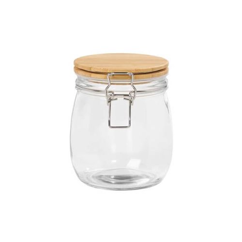 Tala Glass Storage Jar with Bamboo Lid 700ml