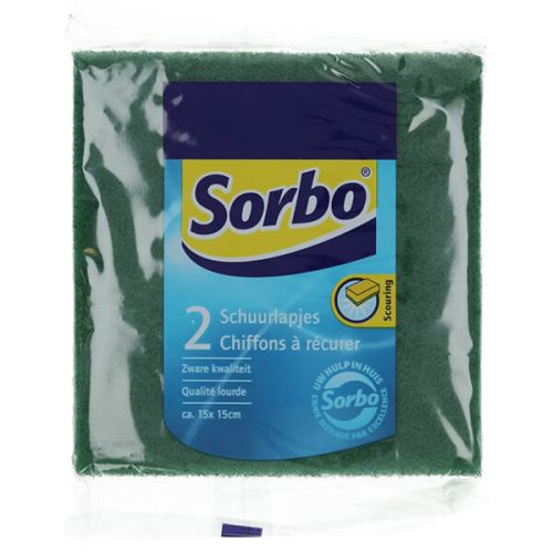 Sorbo Duo Scouring Pad 15x15cm
