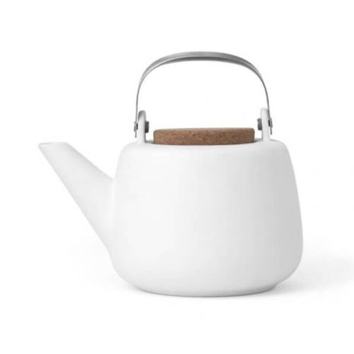 VIVA Scandinavia Nicola White Teapot 1L