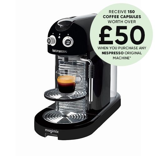 Nespresso Magimix Maestria Black Coffee Machine