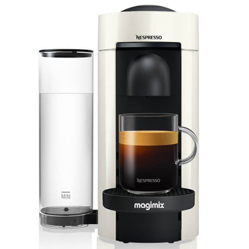 Magimix Nespresso VertuoPlus LE Coffee Machine White with FREE Gift