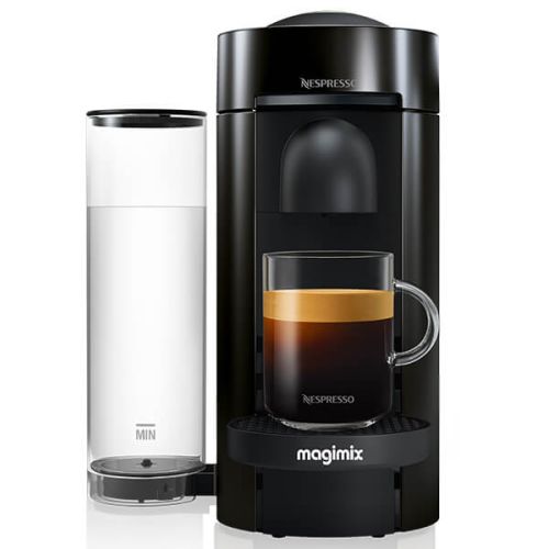 Magimix Nespresso VertuoPlus LE Coffee Machine Black with FREE Gifts